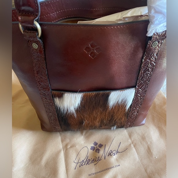 Brown Leather Tote Bag - Picture 2 of 11